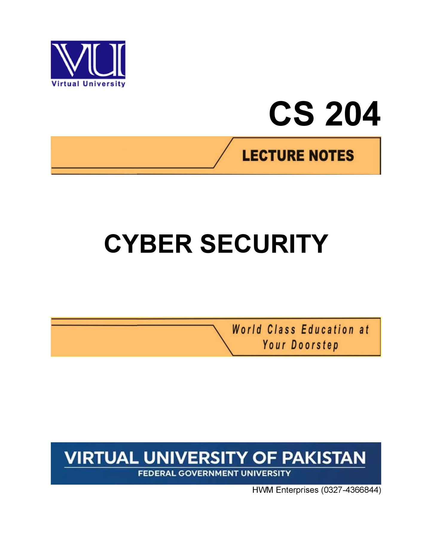 CS 204 Cyber Security