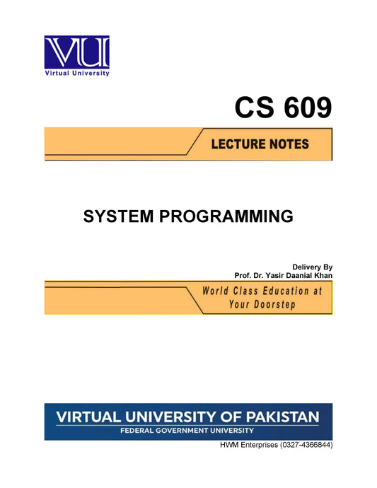 CS 609 System Programming