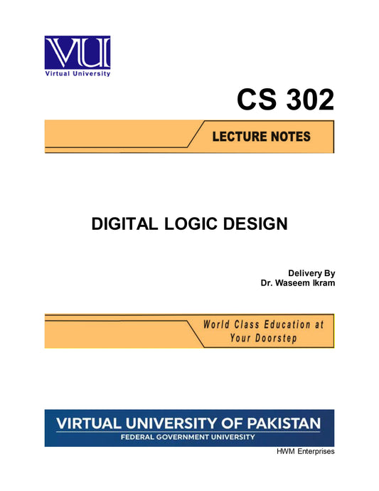 CS 302 Digital Logic & Design