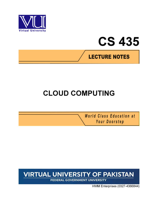 CS 435 Cloud Computing