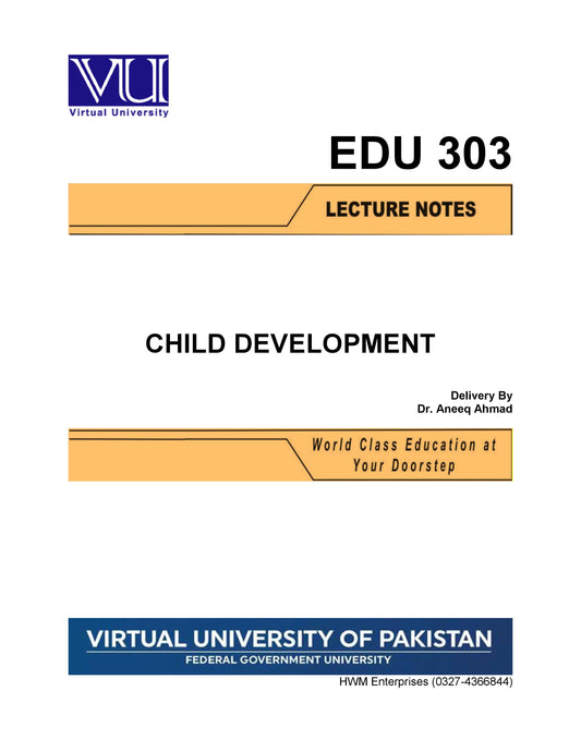 EDU 303 Child Development