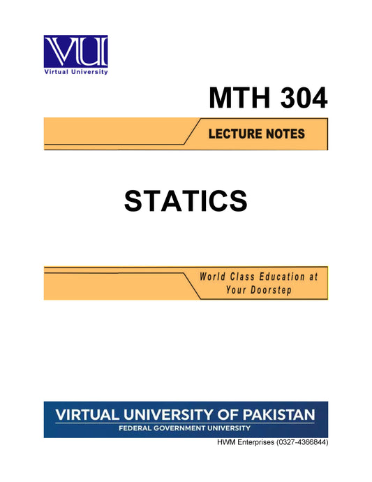 MTH 304 Statics