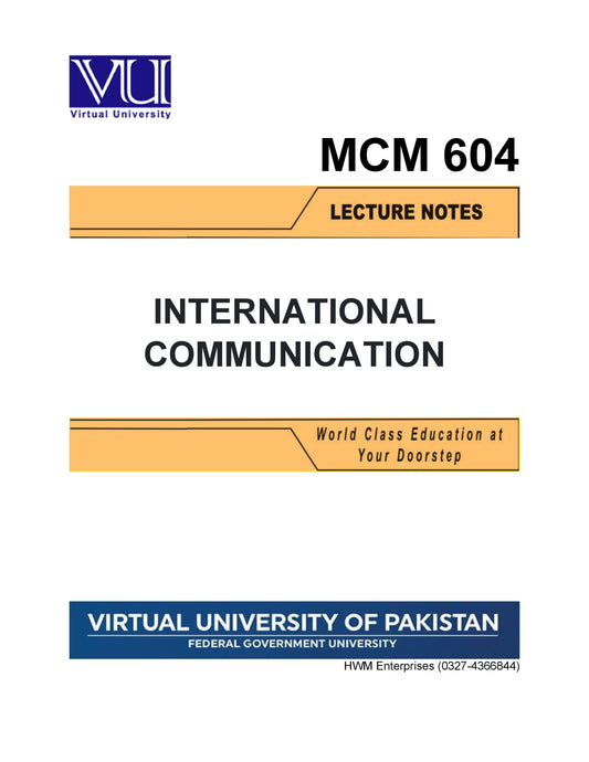MCM 604 International Communication