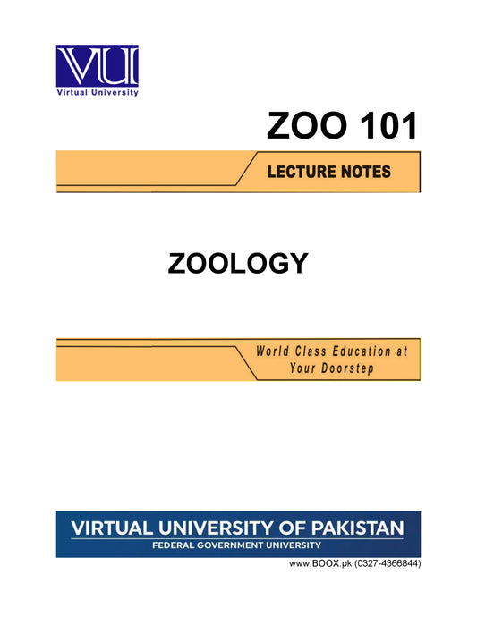ZOO 101 Zoology